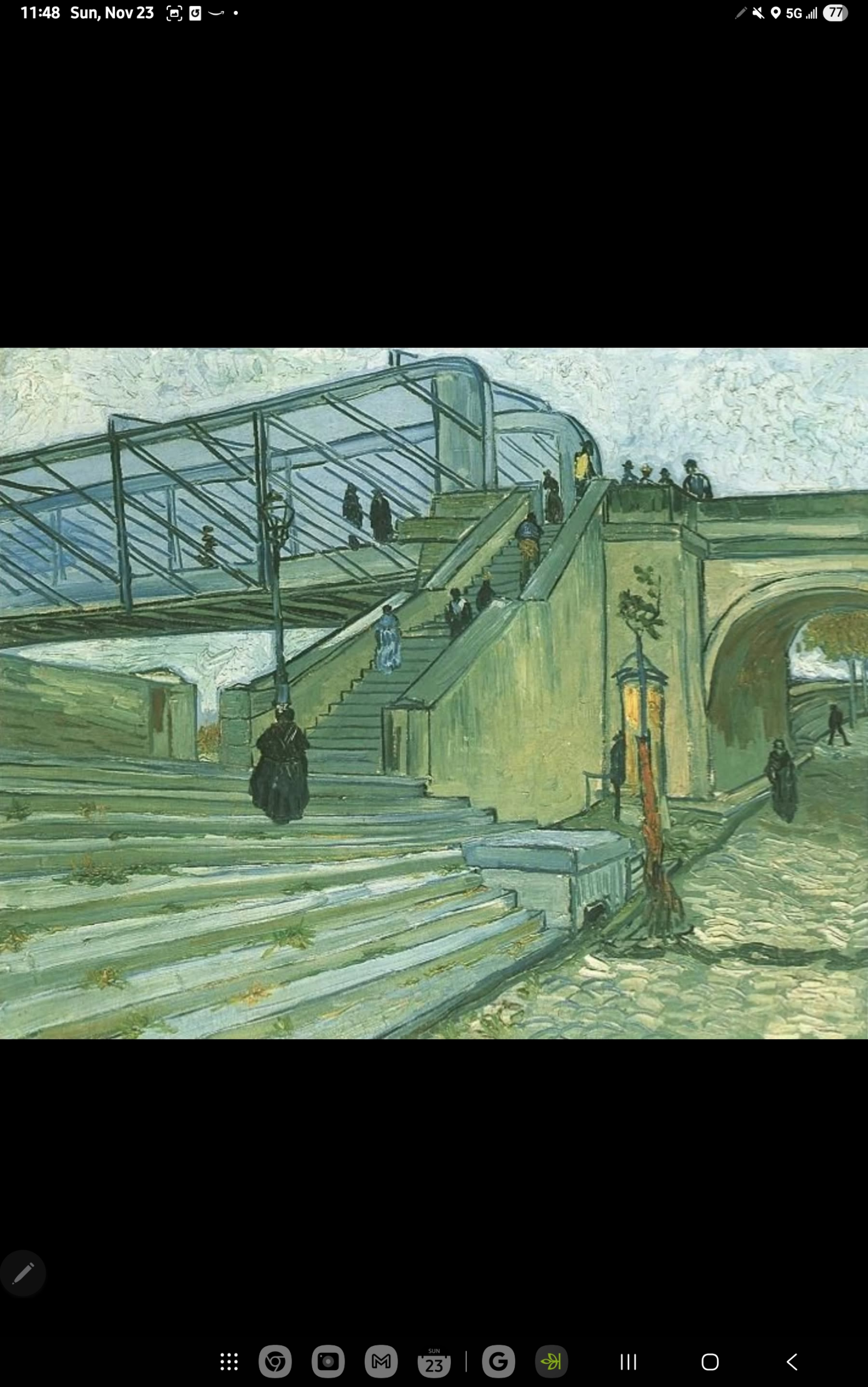 Vangogh Painted A Letter To Theo.