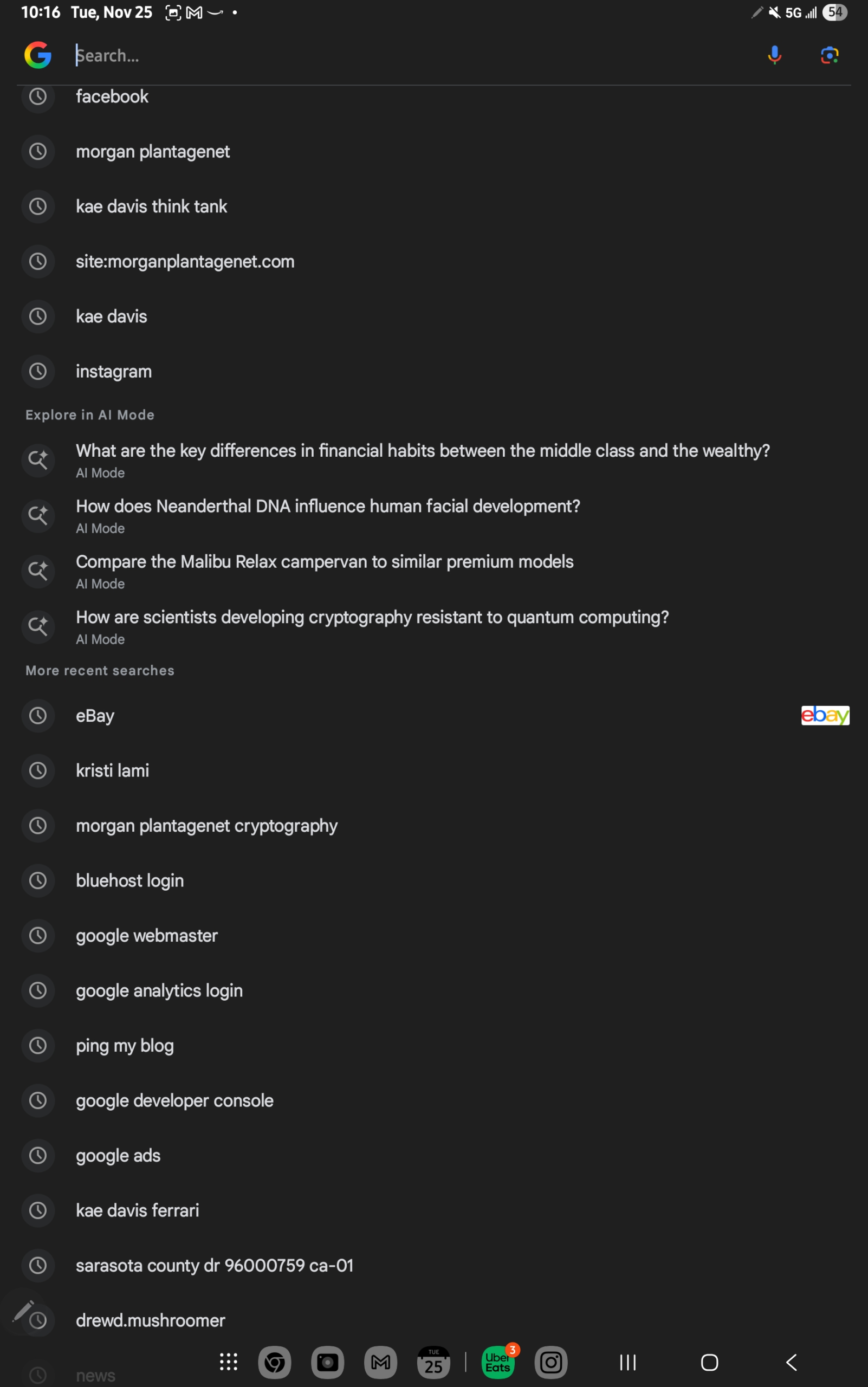 My Ancestral Cryptology News