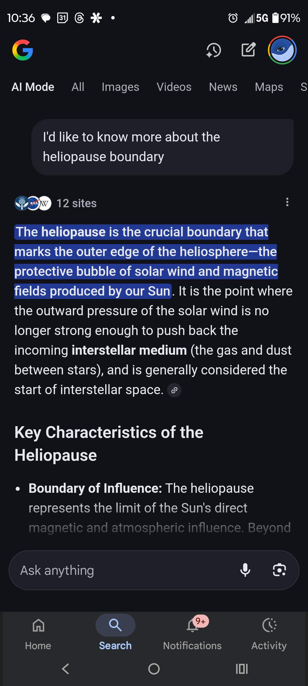 Heliopause Questions Related To Boundary Setting