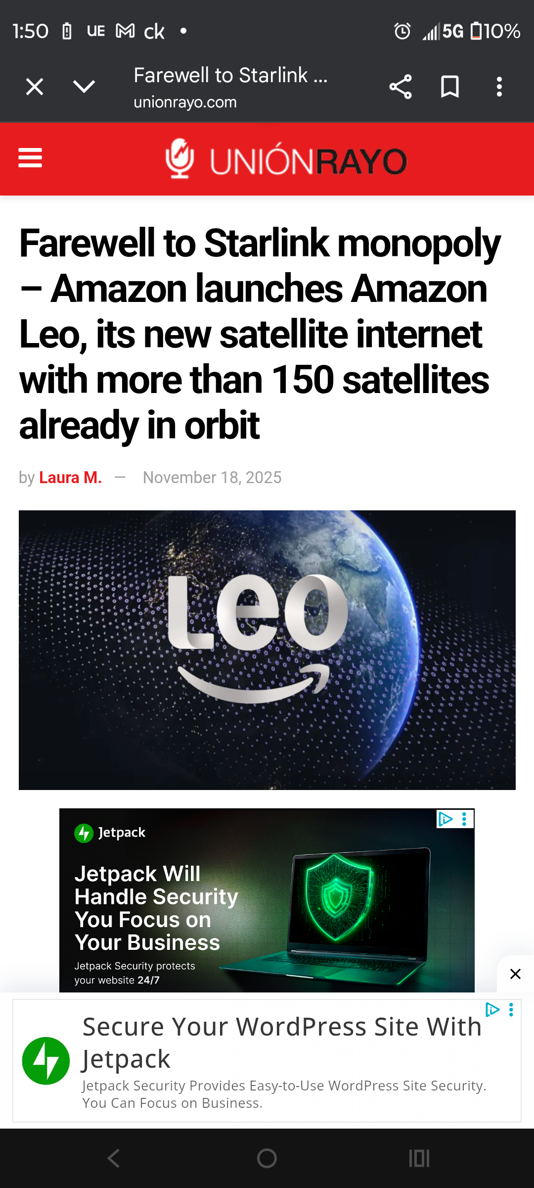 Farewell Starlink Impersonating Tophat