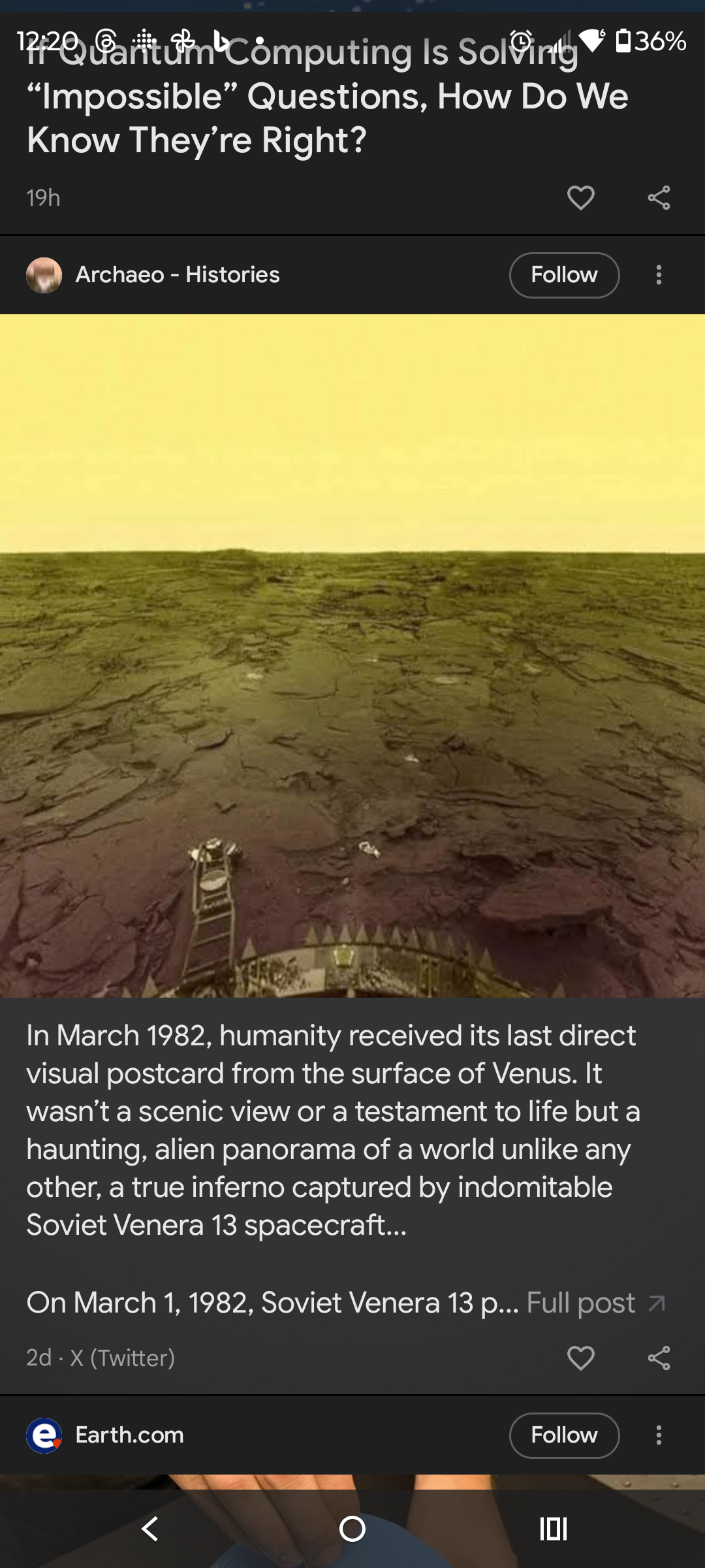 Venus 1982