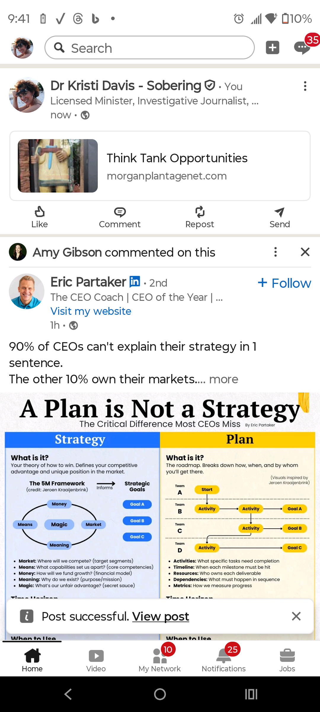 A Plan Is Not A Strategy