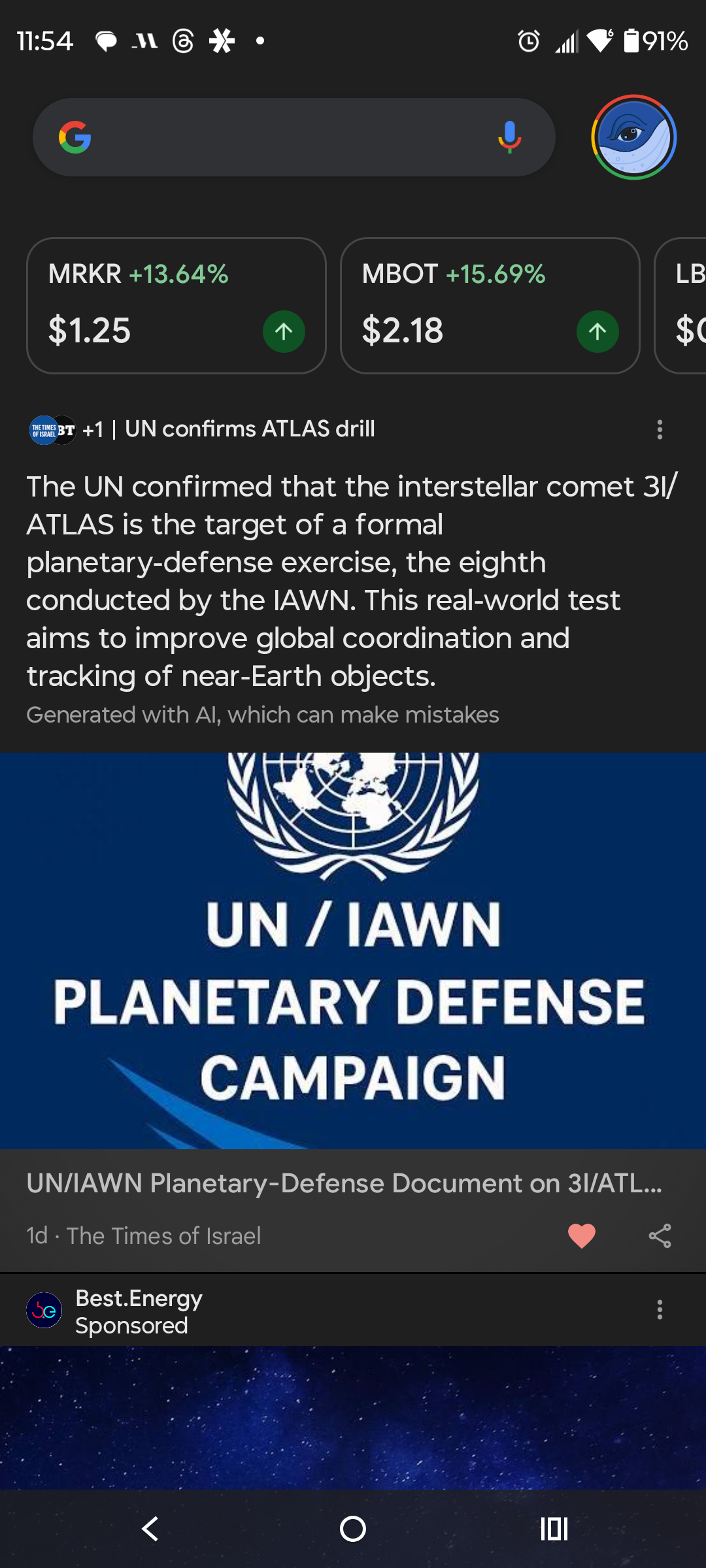 Planetary Defense Campaign