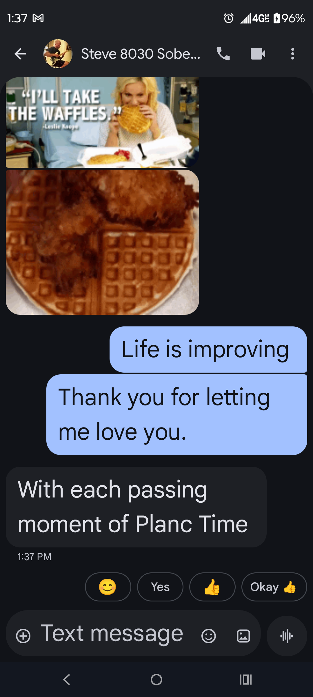 Thank You For Letting Me Love You