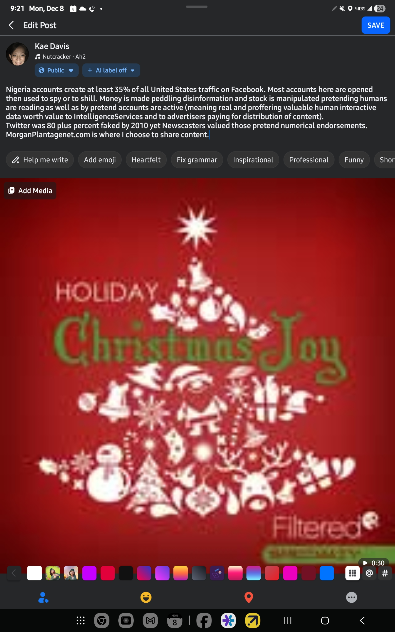 Facebook In Trouble For Fudging Reality?