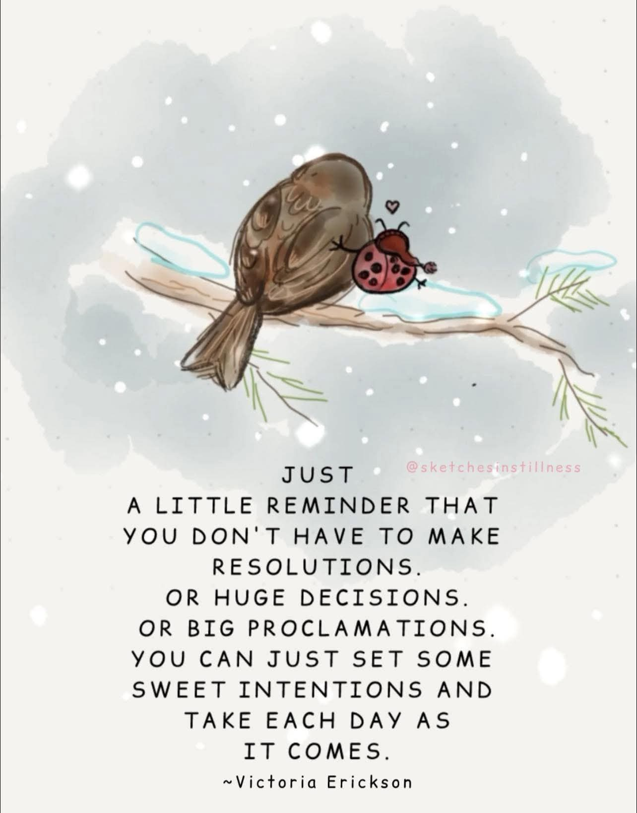 New Years Resolution: A Loving Reminder