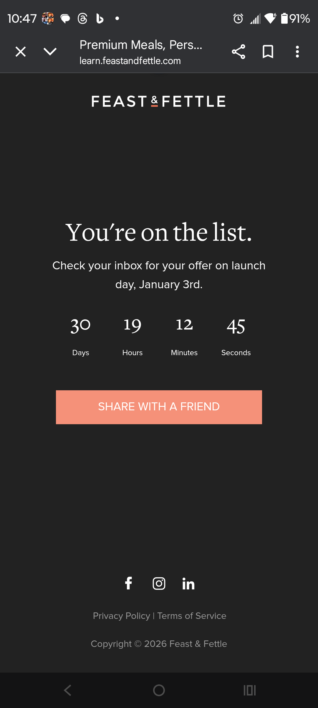 Are You On The List?