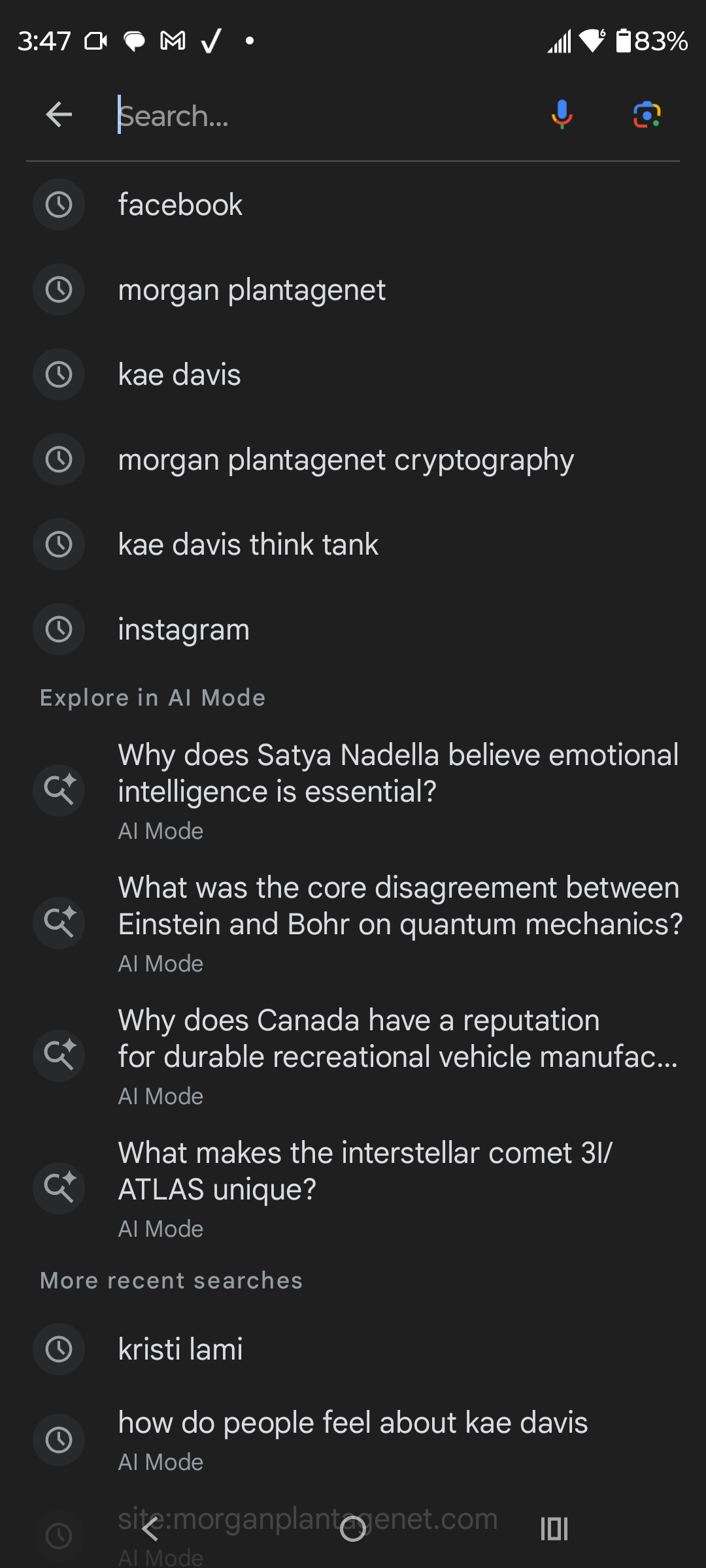 Situational Assessment Module