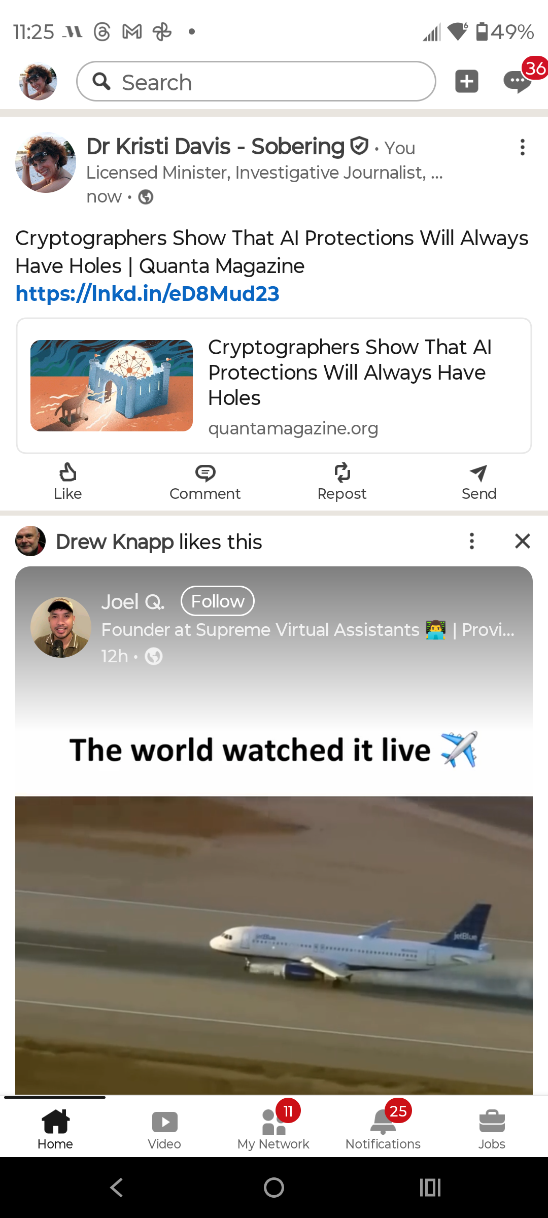 The World Watched IT Live